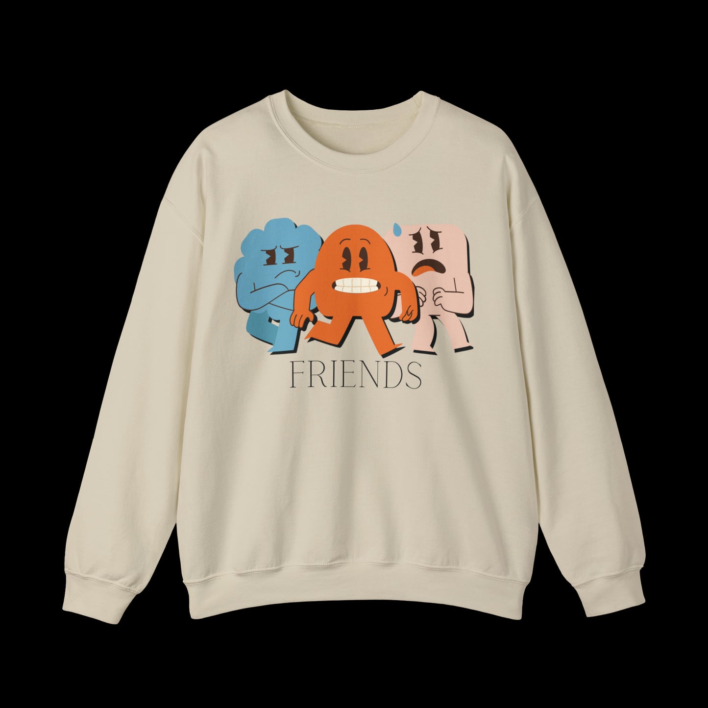 Abstract Friends, Crewneck