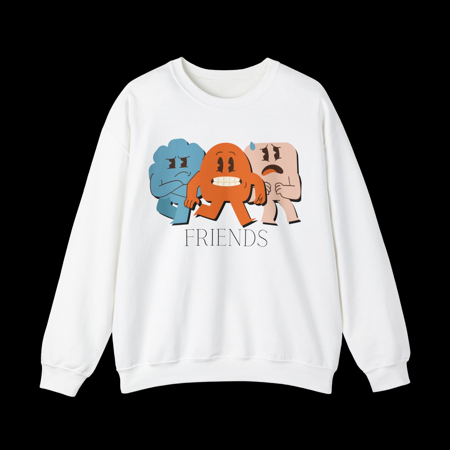 Abstract Friends, Crewneck