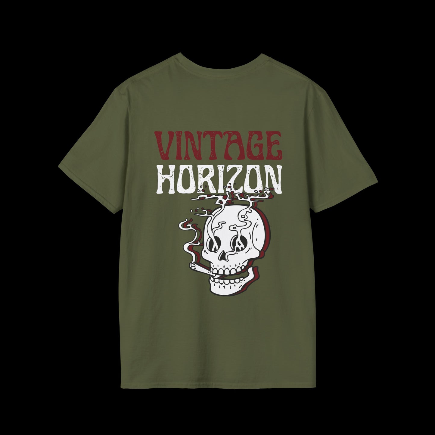 Smoking SKull, Vintage Horizon